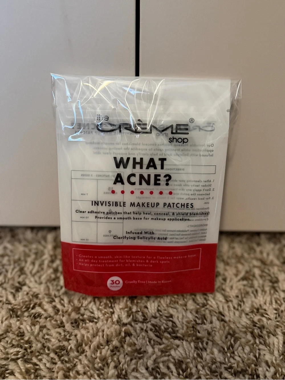 the CRÈME shop What Acne? Spot Treatment & Invisible Patch 4pc Set